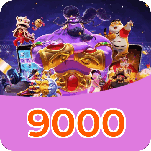 Números do app 9000 em material de marketing — ilustração, não auditoria